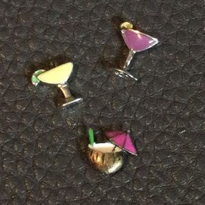 Trio of drink charms
